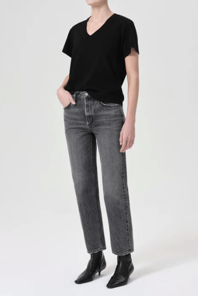 Agolde Jones T-Shirt in Black