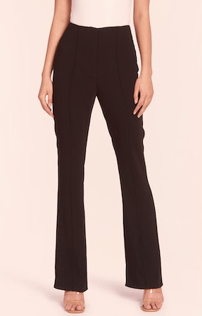Amanda Uprichard Bestia Pant in Black