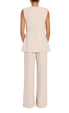 Amanda Uprichard Halcyon Vest in Bone