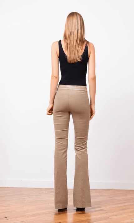 Avenue Montaigne Bellini Corduroy Pant in Khaki