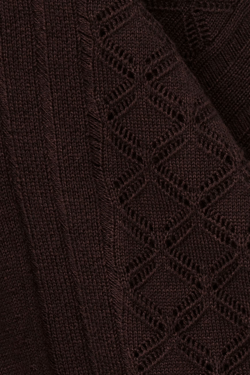 ba&sh Jassida Sweater in Chocolate
