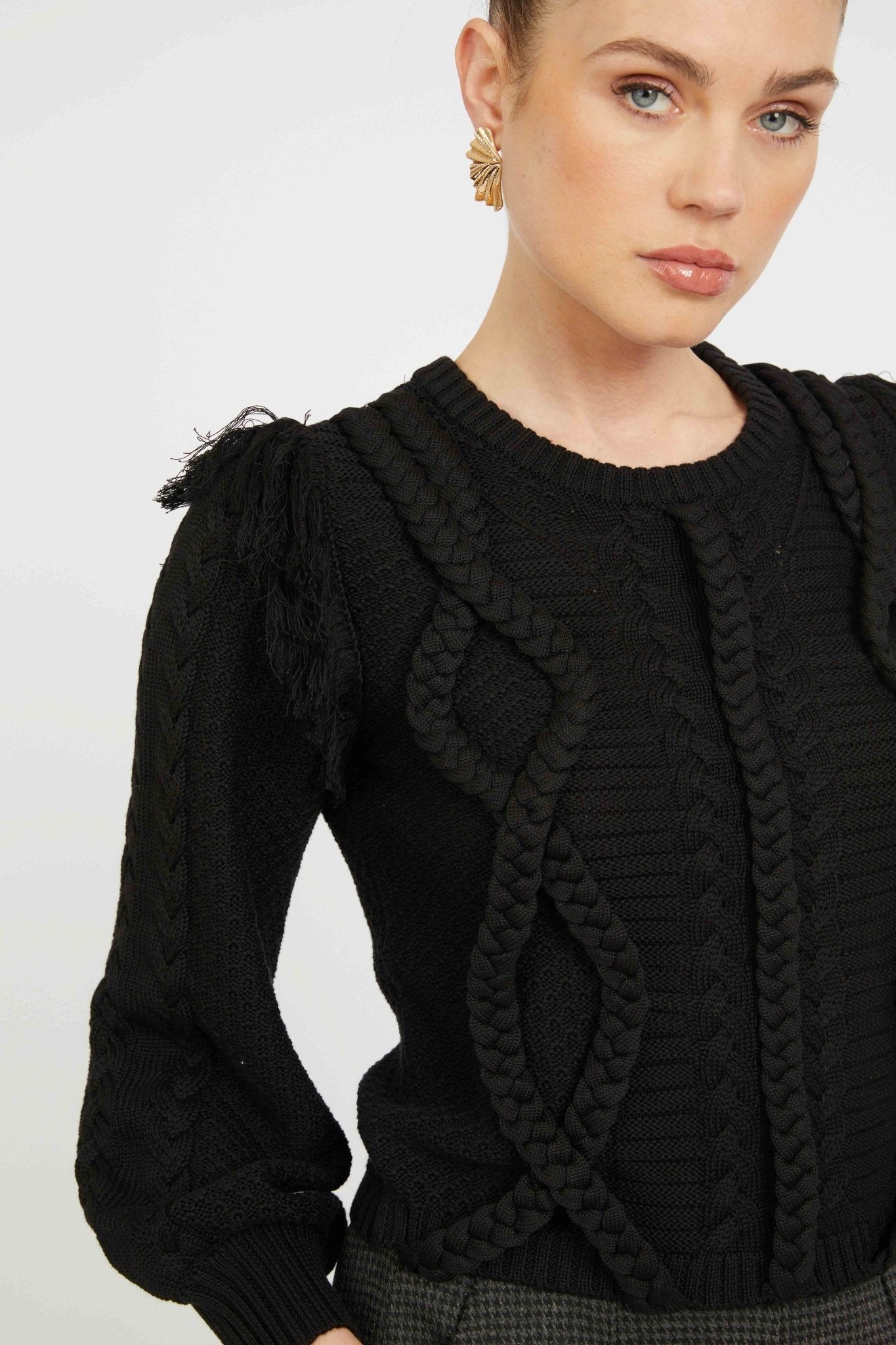 Caballero Isadora Sweater in Black