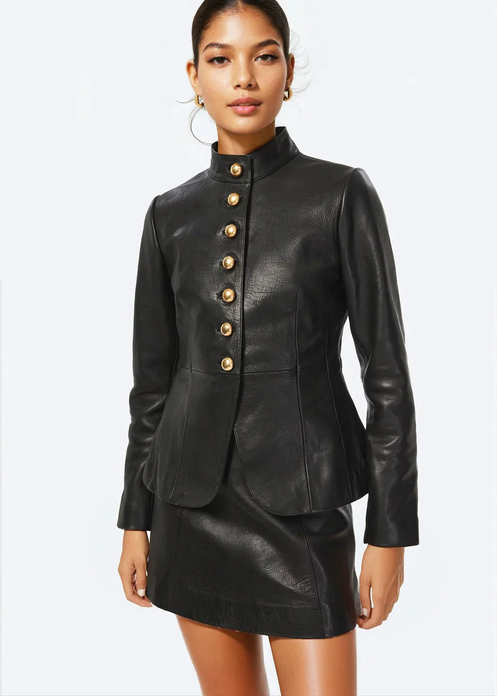 Cami NYC Lorraine Leather Jacket in Black