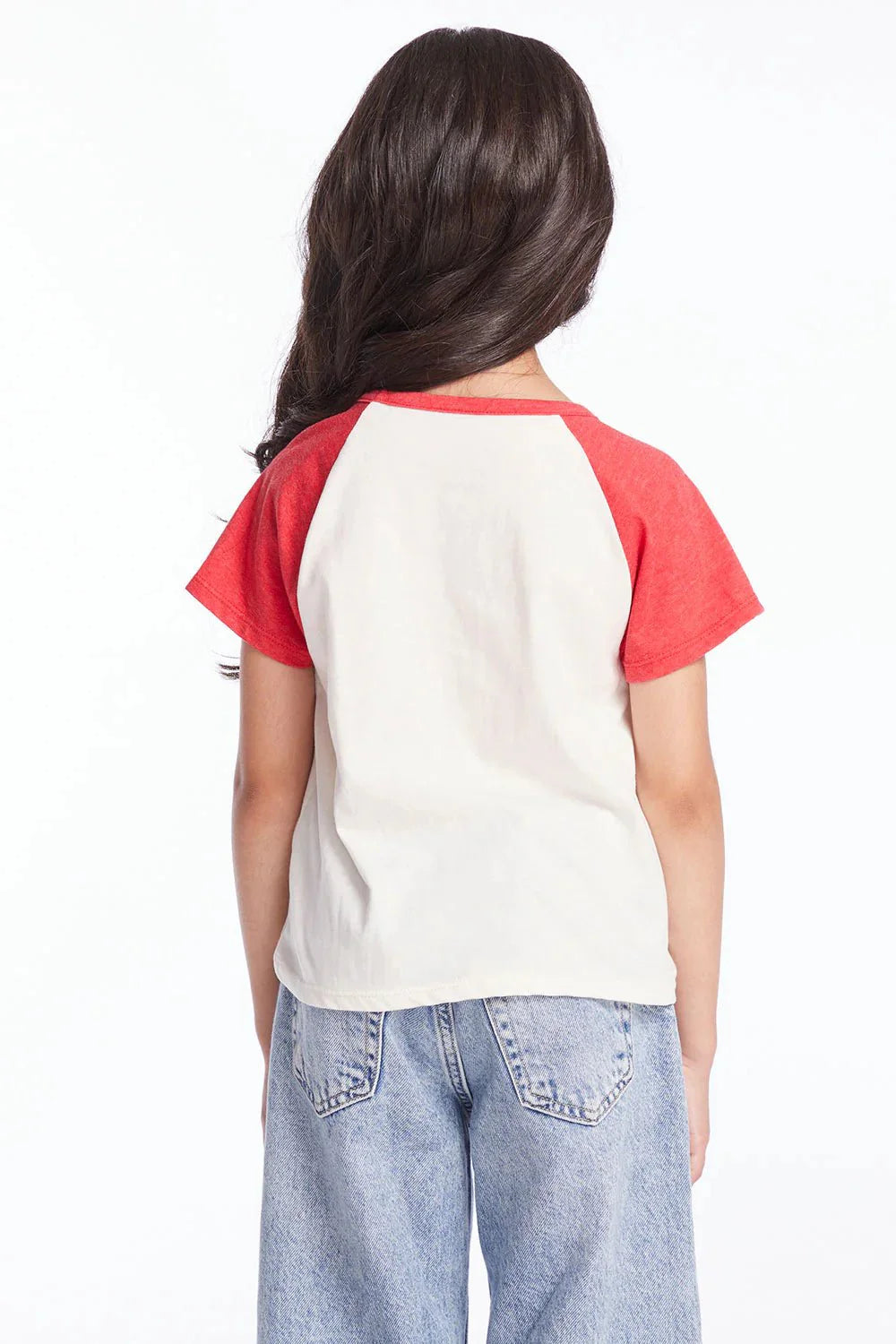 Chaser Amour Girls Tee in Starry White