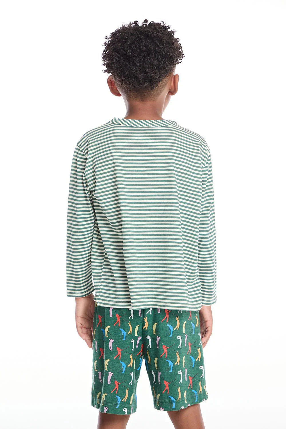 Chaser Golf Club Crest Boys Long Sleeve