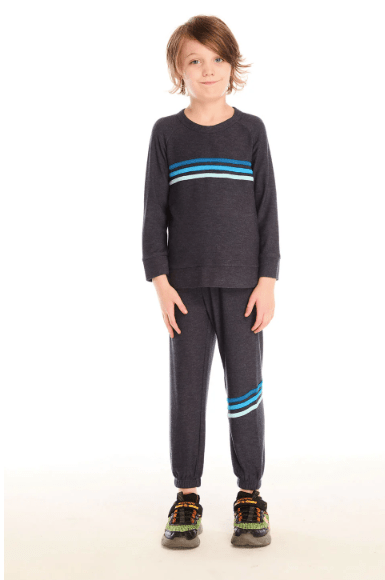 Chaser Kids Avalon Lounge Pant with Strappings in Avalon