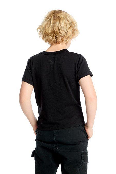Chaser Kids Boo Yeah Skate Tee in Black