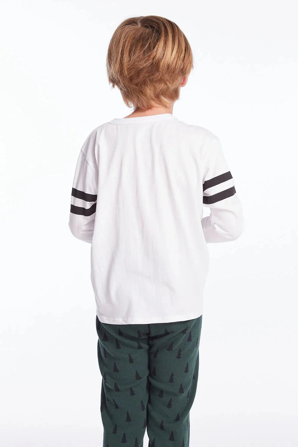 Chaser Kids Chill Snowman Long Sleeve in White