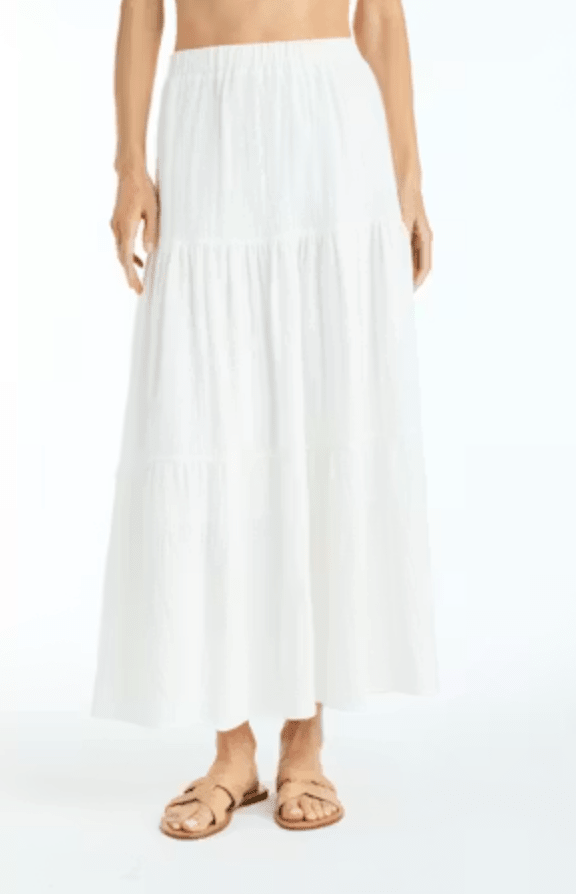 Drew Charlotte Skirt in Ivory