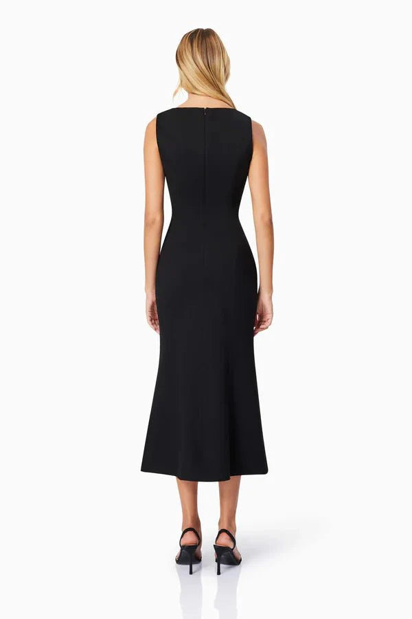 Elliatt Eden Midi Dress in Black