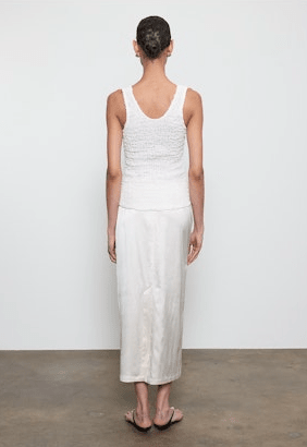 Enza Costa Dimension Tank in Off White