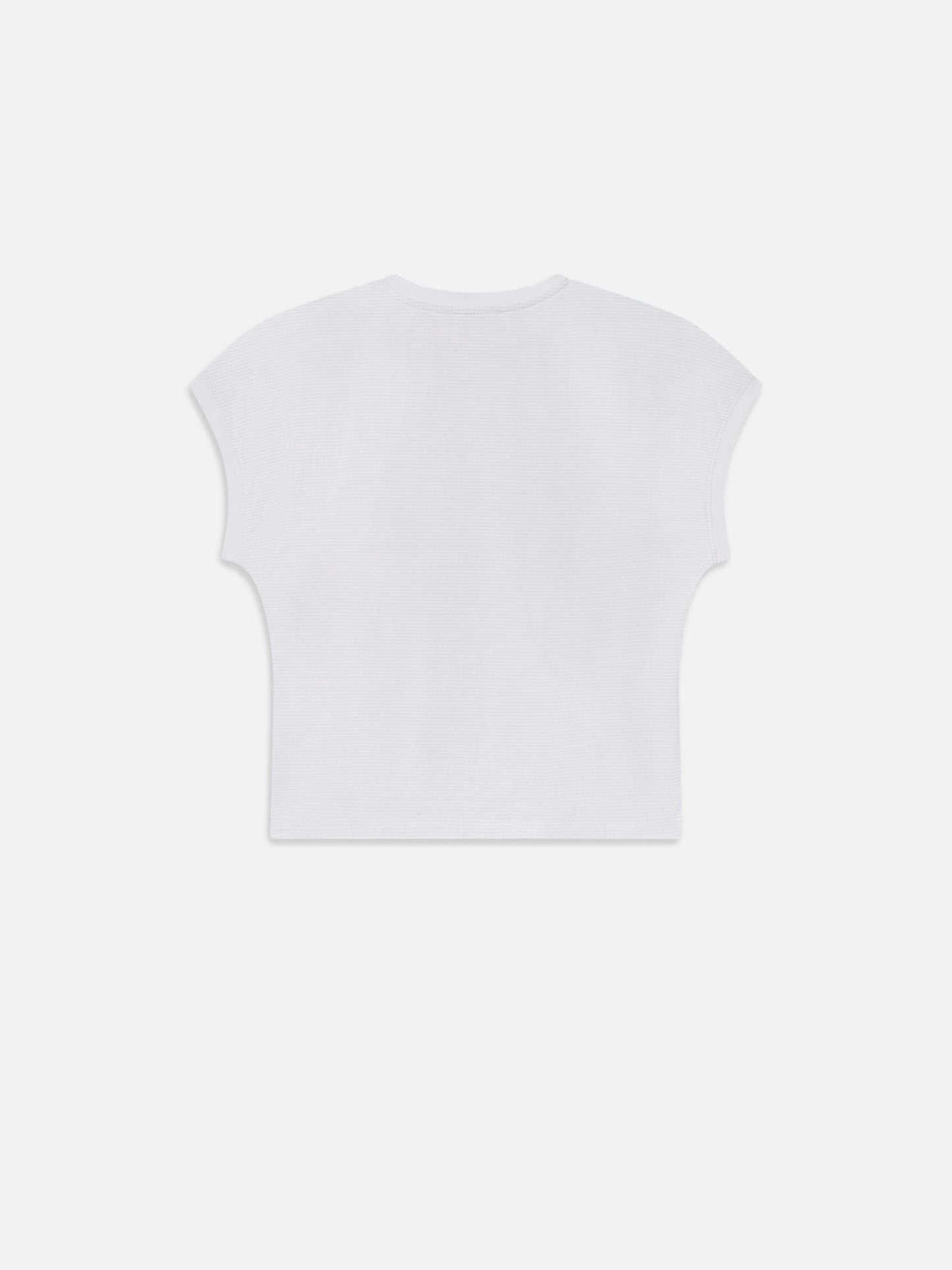 Frame Muscle Tee in Powder Blue Multi