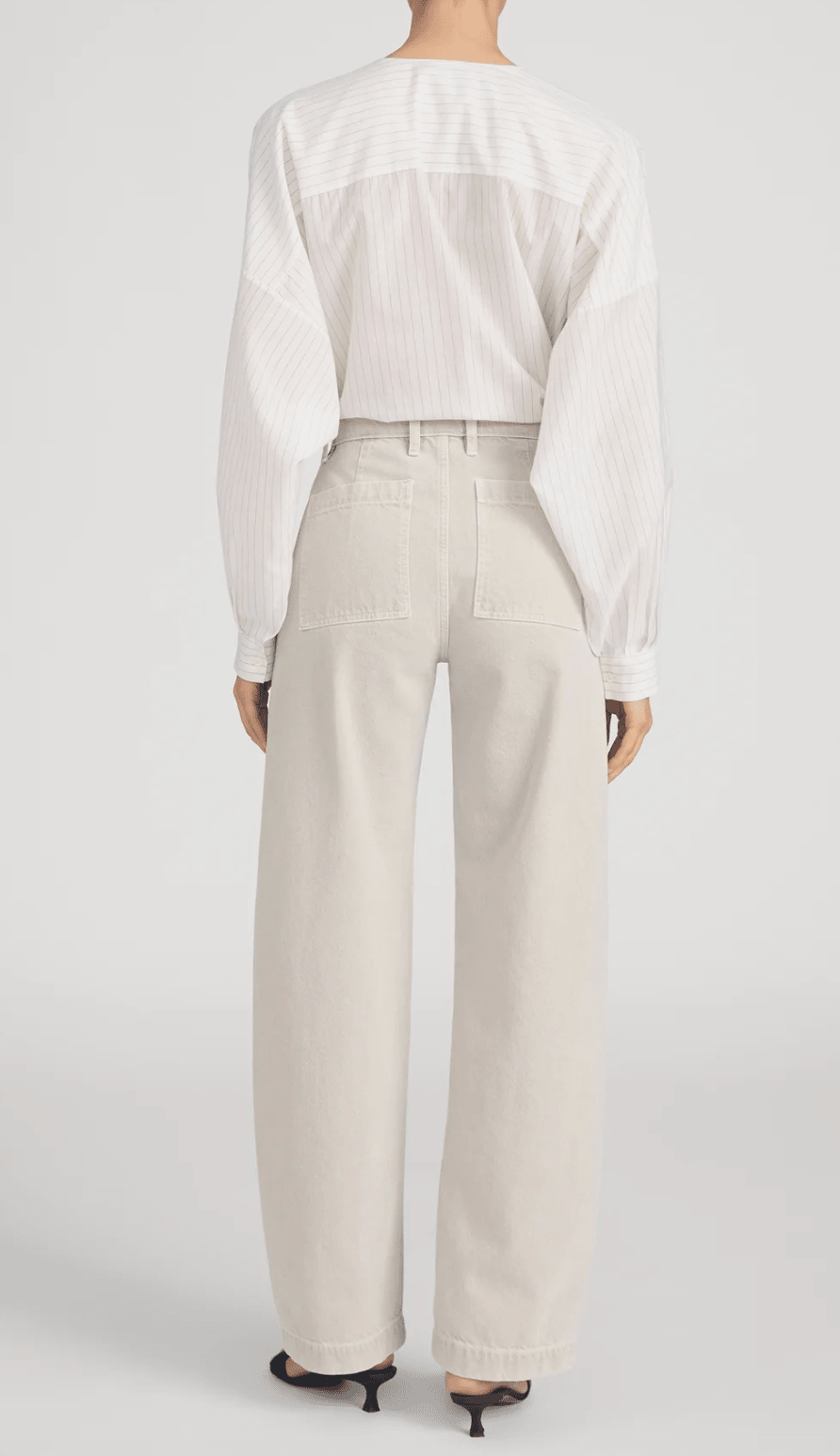 Frame The Bow Cargo in Flax