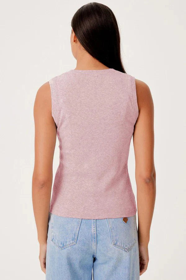 Goldie Tees Daniella Top in Rose