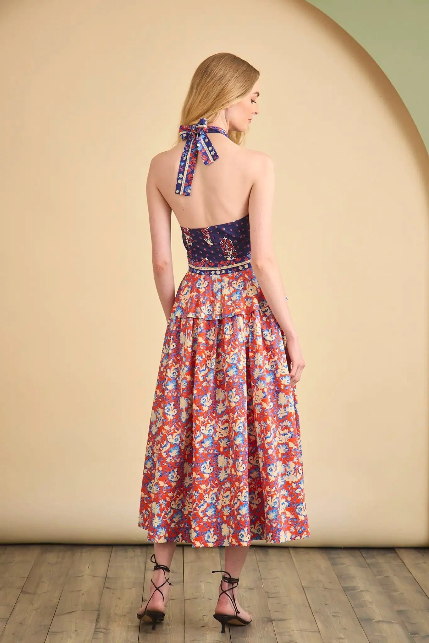 Hunter Bell Bellamy Dress in Tapestry Floral