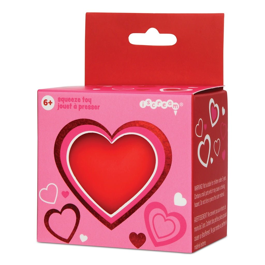 Iscream Heart Squeeze Toy
