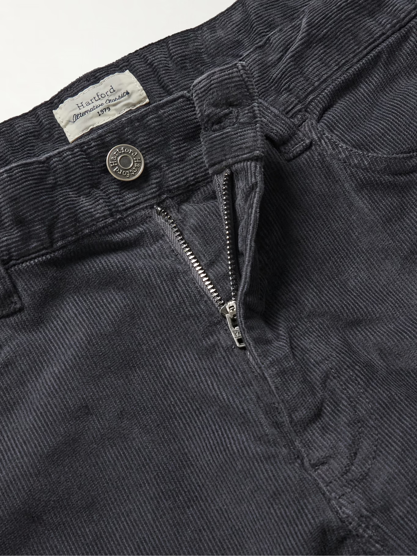 Hartford Tim Corduroy Pant in Carbone