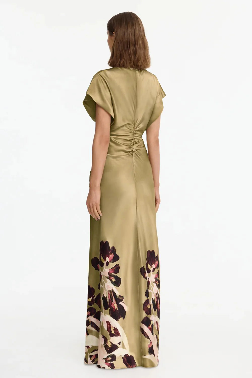 Acler Beckford Maxi Dress in Dusk Bulbs