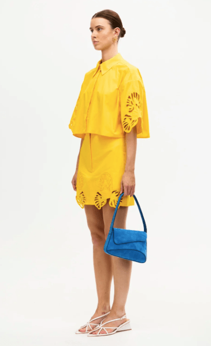 Acler Blairhall Top in Daffodil