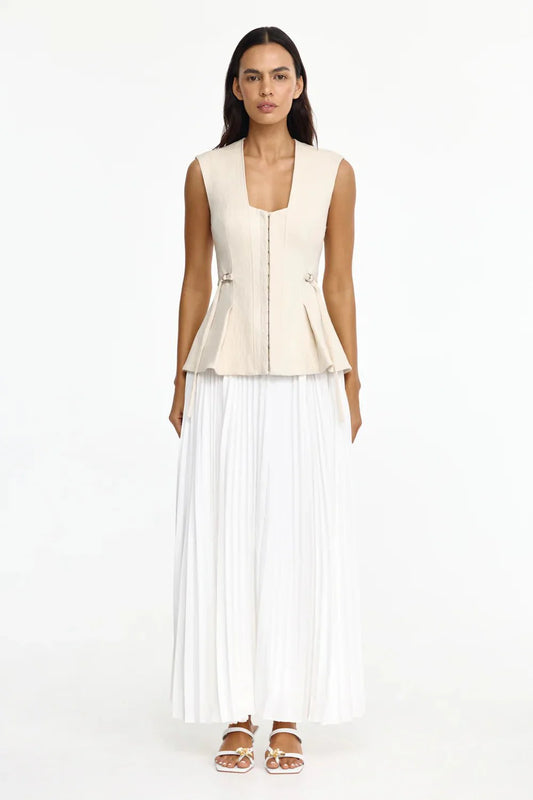Acler Delny Dress in Pebble