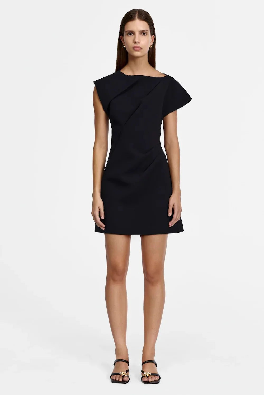 Acler Fencott Mini Dress in Black