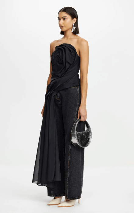 Acler Hawford Top in Black