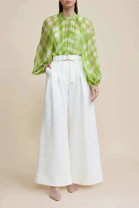 Acler Strathmere Pant in Ivory