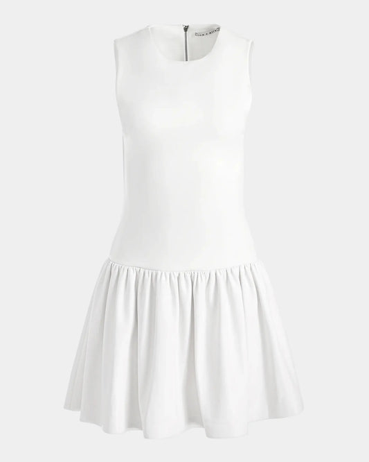 Alice + Olivia Ella Combo Vegan Mini Dress
