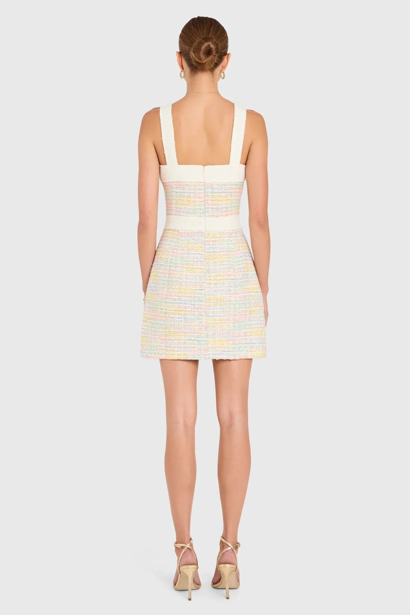 Amanda Uprichard Archie Dress in Angelica Tweed