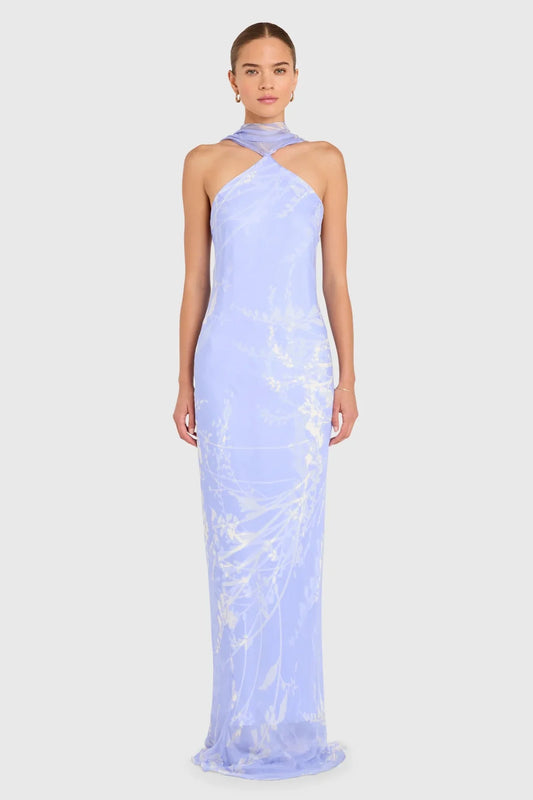 Amanda Uprichard Ashton Maxi in English Lavender