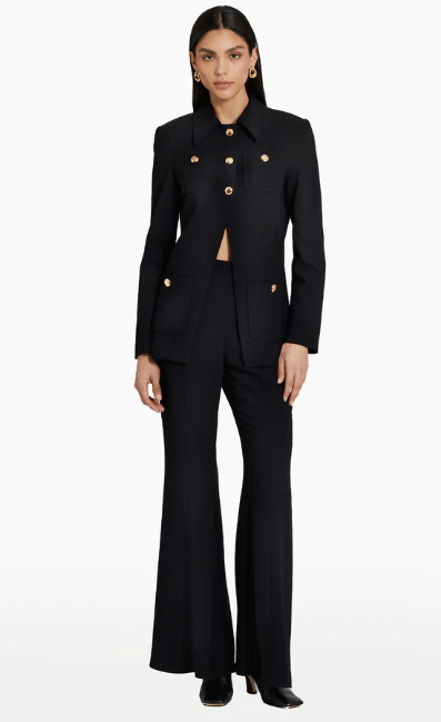 Amanda Uprichard Hughes Jacket in Black