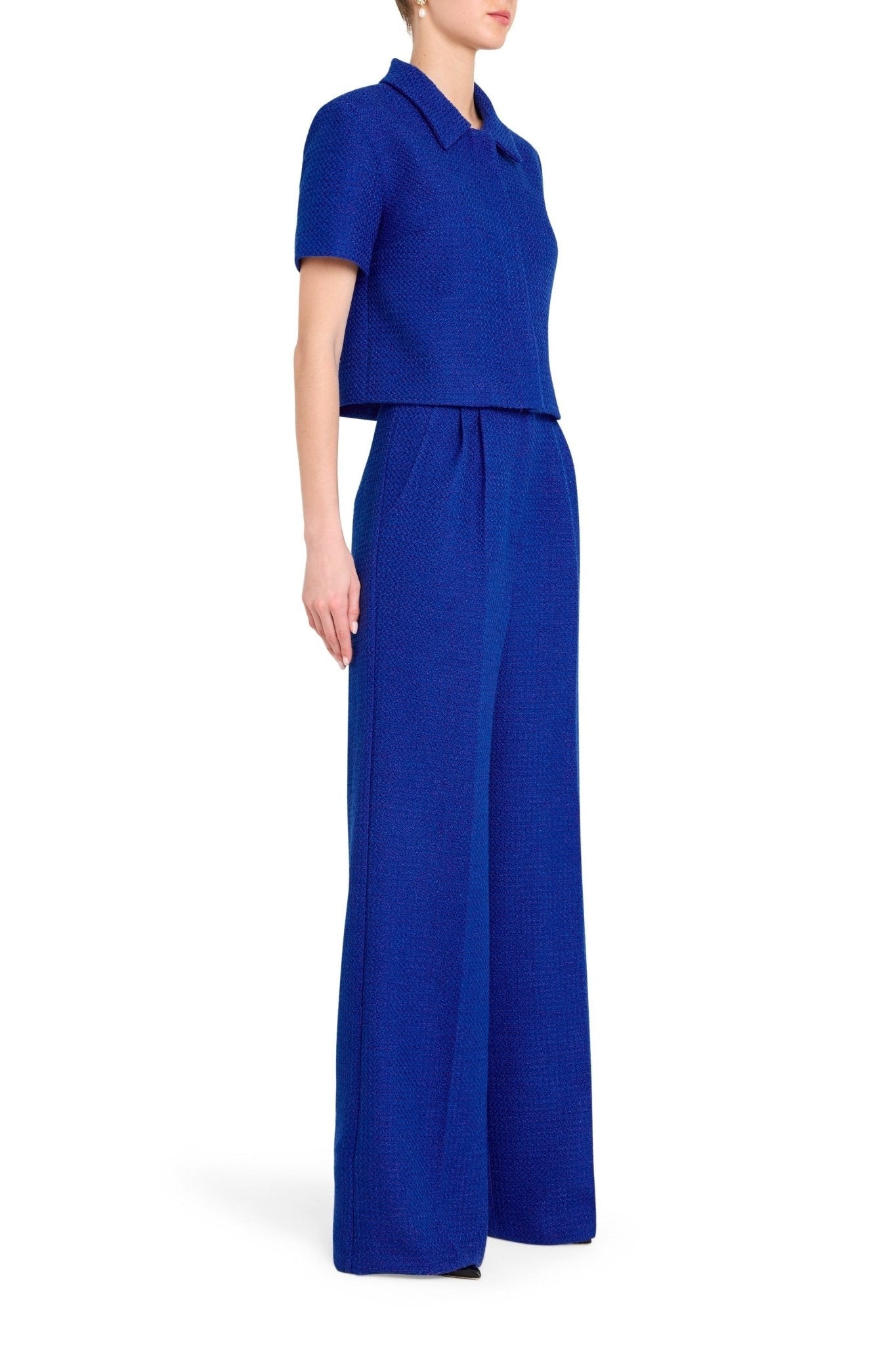 Amanda Uprichard Jane Pants in Bright Blue