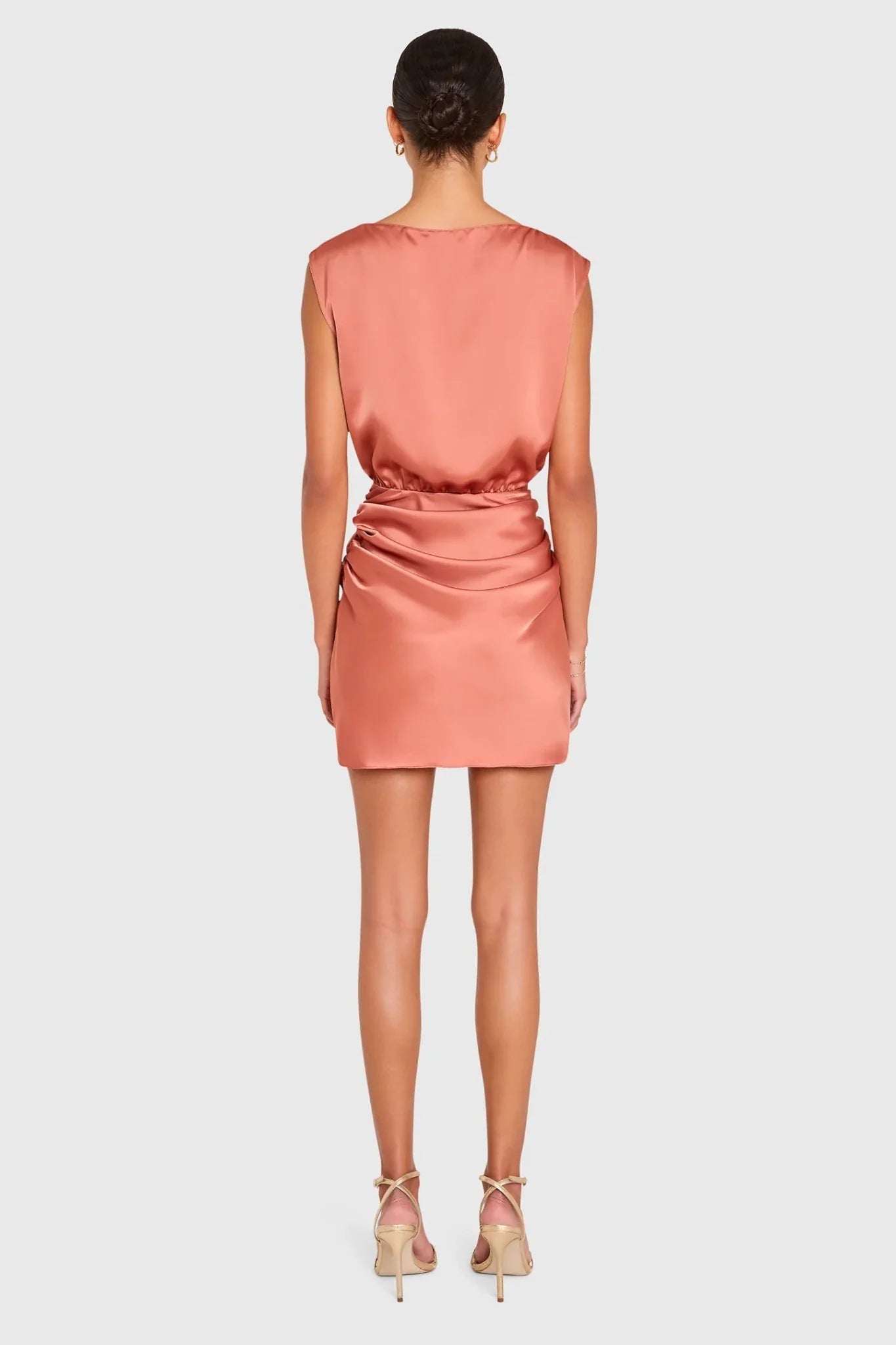 Amanda Uprichard Nora Dress in Clay