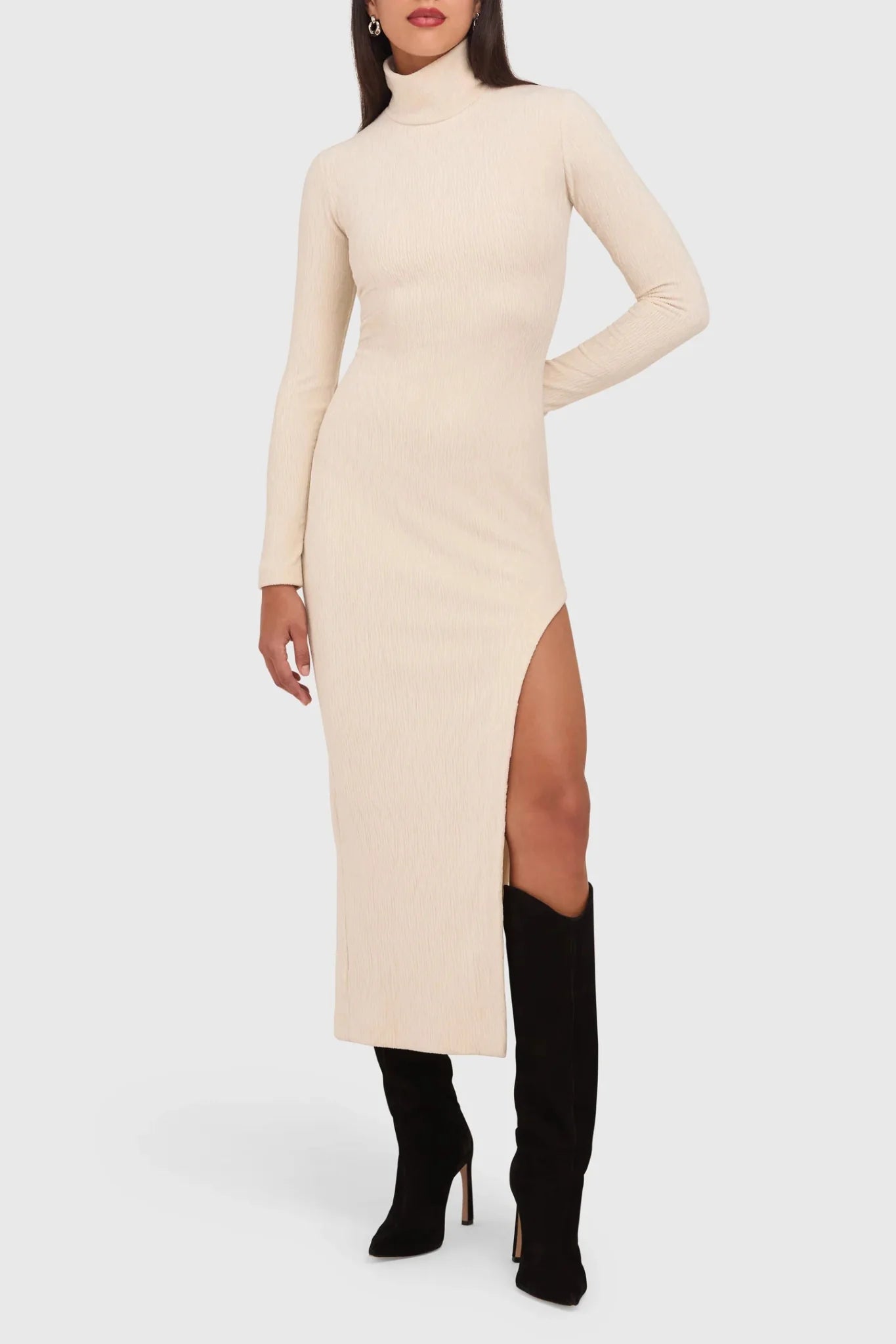 Amanda Uprichard Secora Dress in Cream