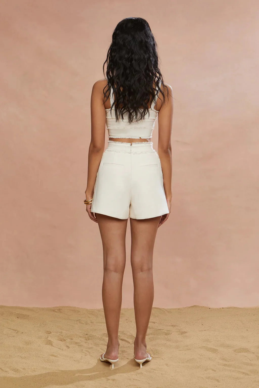 Amur Trinity Bra Top in Sea Salt