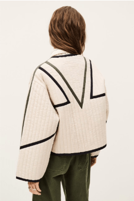 ba&sh Chim Jacket in Ecru