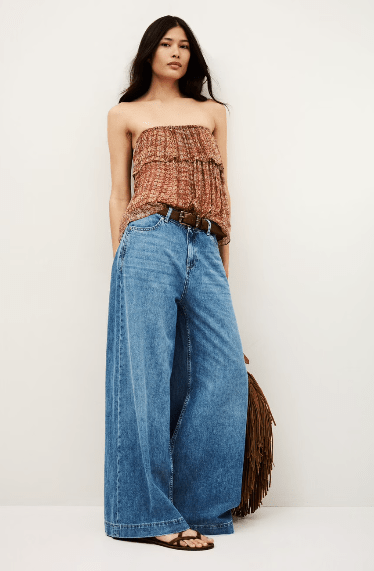 ba&sh Rush Bustier Top in Rose
