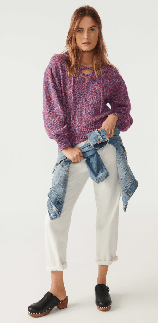 BA&SH Tibo Sweater in Violet