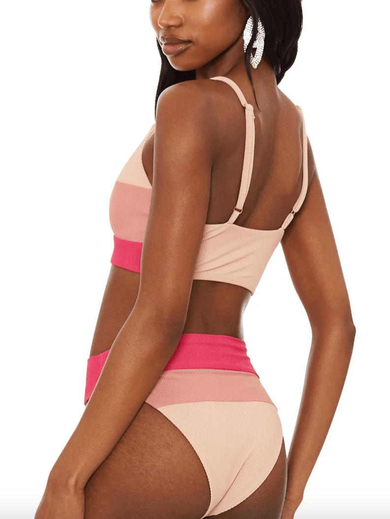 Beach Riot Riza Top in Rouge Colorblock