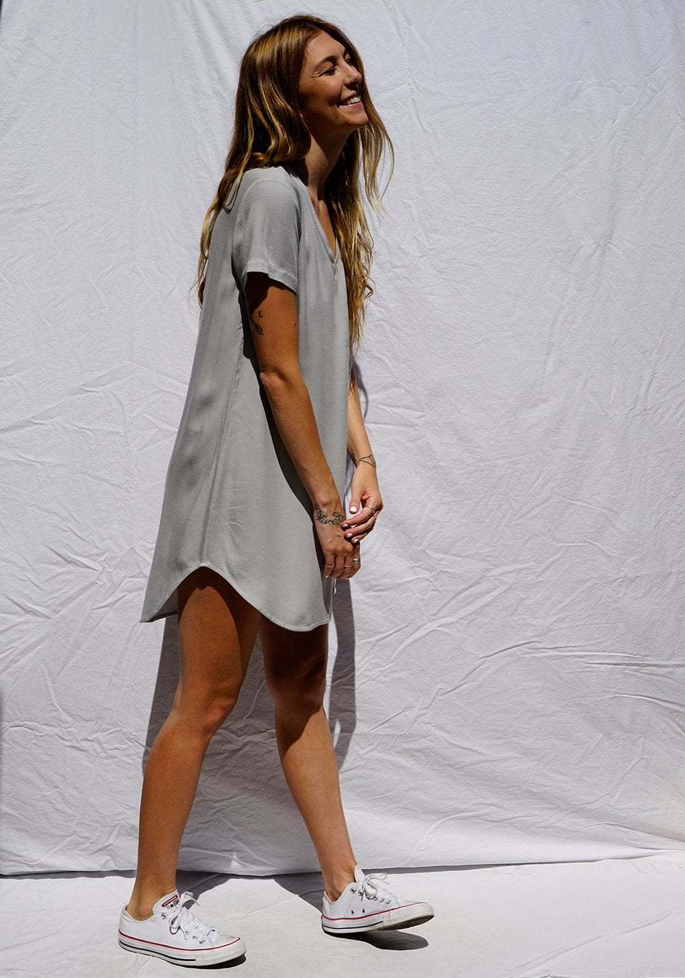Bella Dahl V Neck Dress