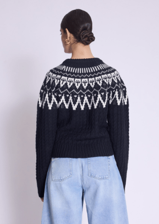 Berenice Alban Sweater In Black Forest