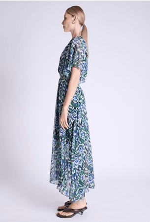 Berenice Alia Dress in Green Oasis