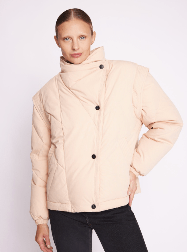 Berenice Magica Pink Padded Coat