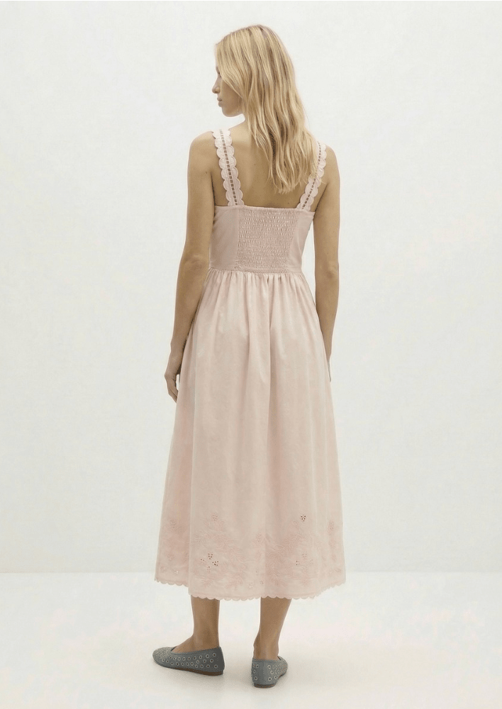 Berenice Rosaline Dress in Light Pink