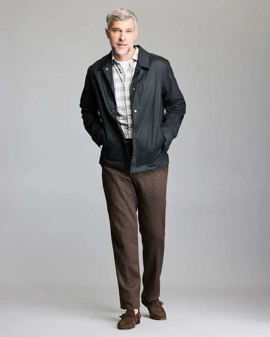 Billy Reid Harrison Jacket in Dark Rosin