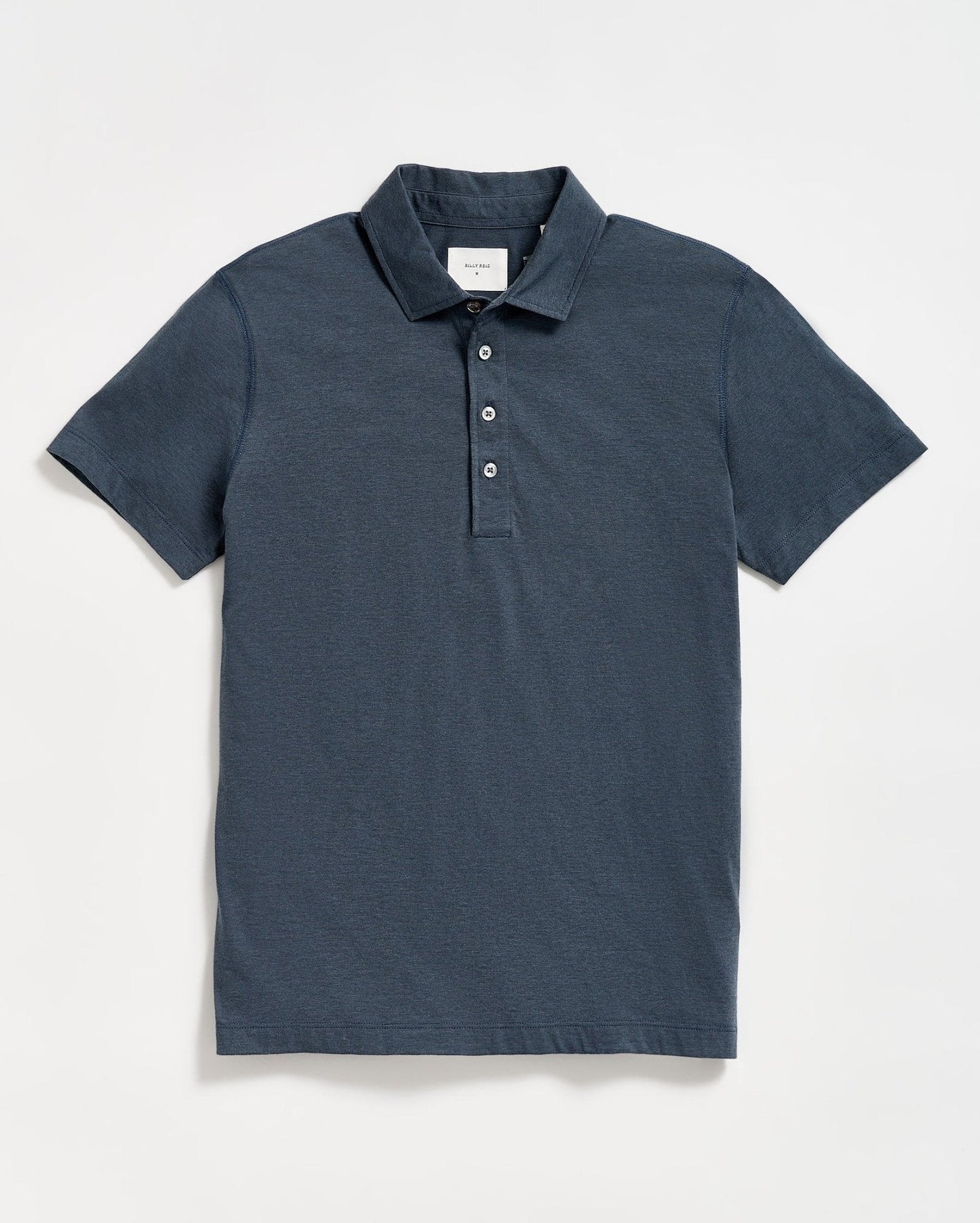 Billy Reid Stripe Pensacola Polo in Navy