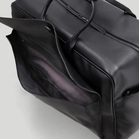 Buckle and Seam Canary Travel Bag