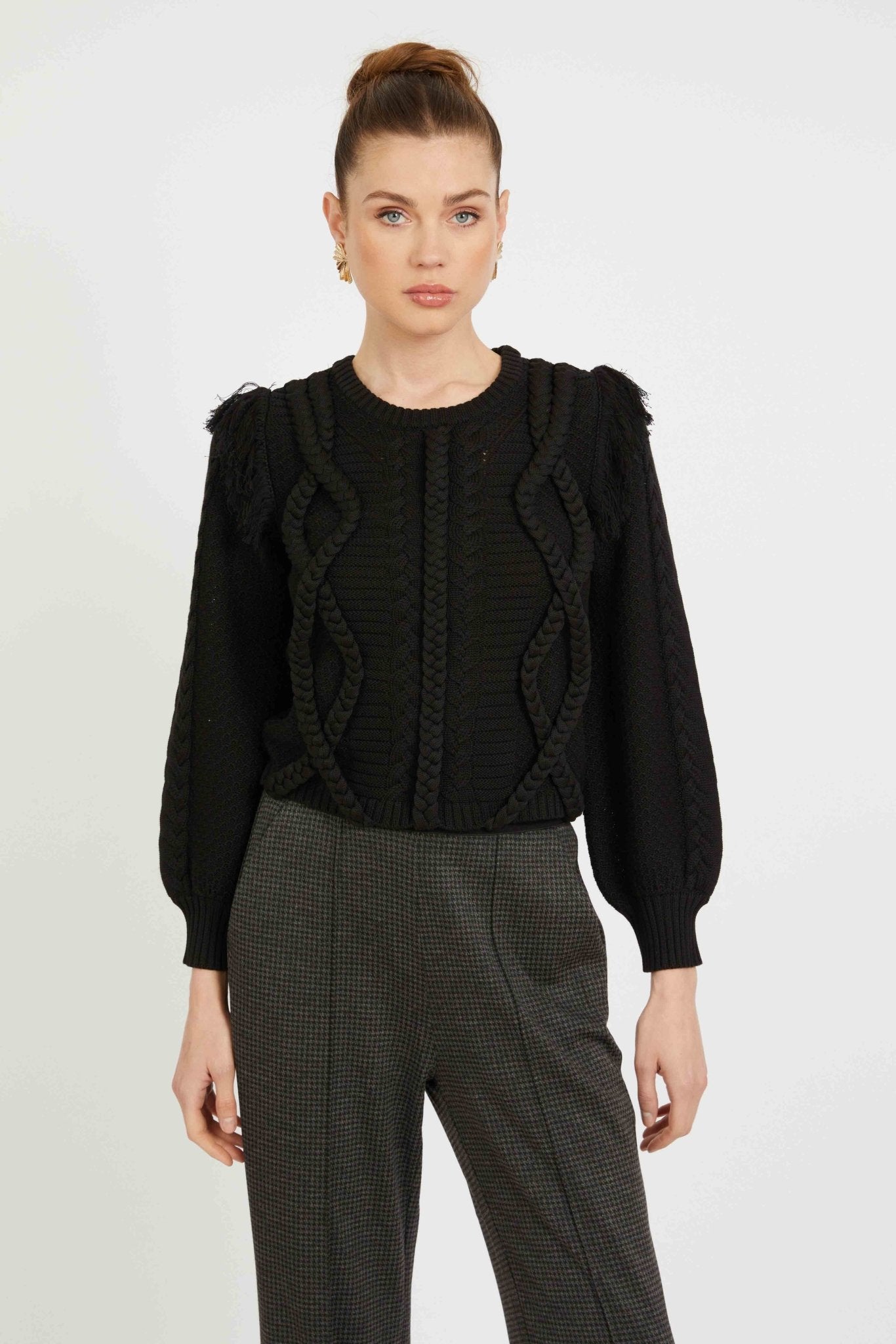 Caballero Isadora Sweater in Black