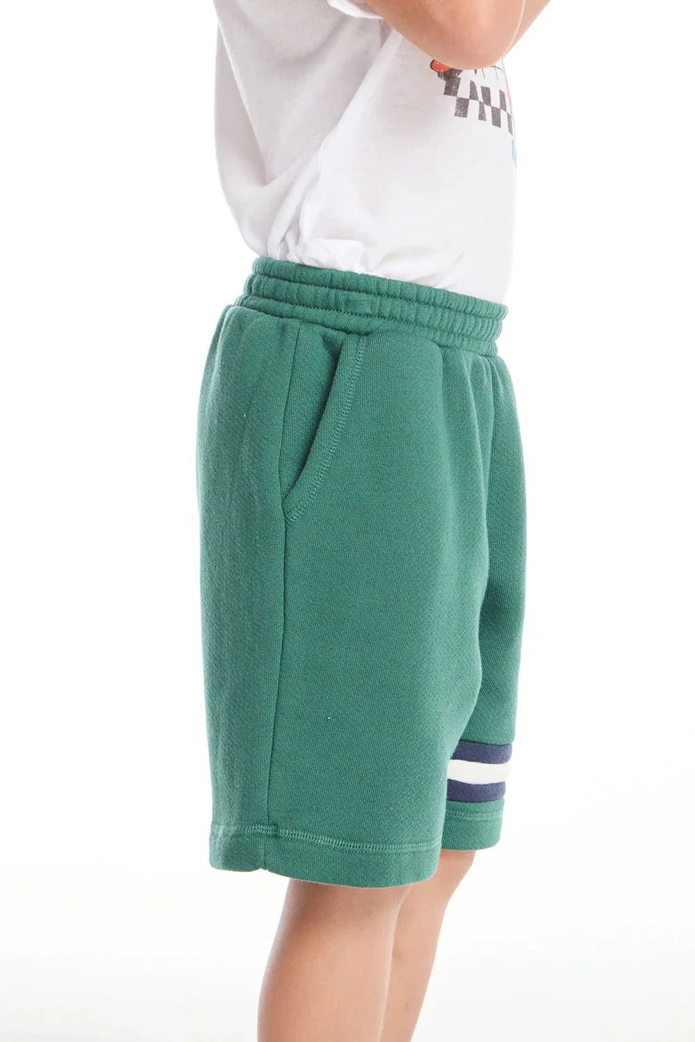 Chaser Cozy Beach Boys Broccolini Shorts in Broccolini