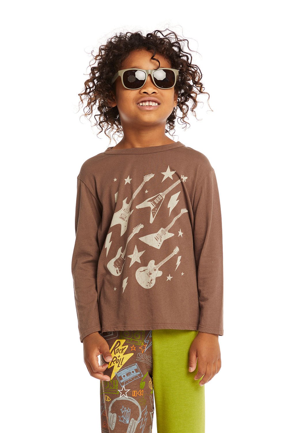 Chaser Guitars Long Sleeve Pullover in Quartz